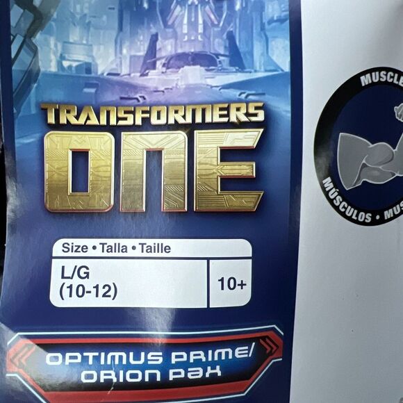 Transformers Optimus Prime Boys Halloween Costume W/ Mask Kids Size Large 10-12‎ - Picture 2 of 6